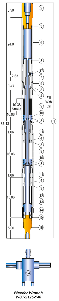 1.718” OD Multi-Stage Setting Tool Supplier in Algeria - Parveen Industries Pvt Ltd