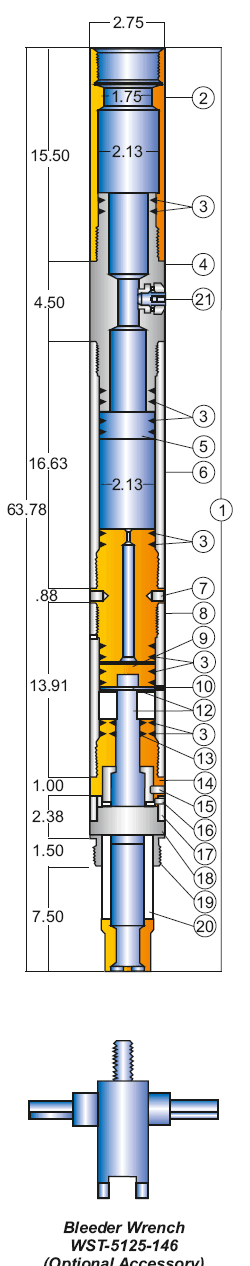 Size 10 Wireline Pressure Setting Tool Supplier in Algeria - Parveen Industries Pvt Ltd