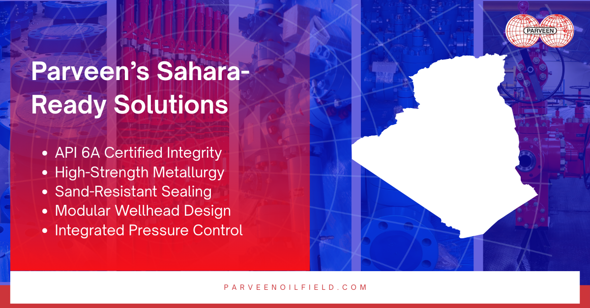 From Desert to Depth – Customized Wellhead Solutions for Sahara Basin Wells