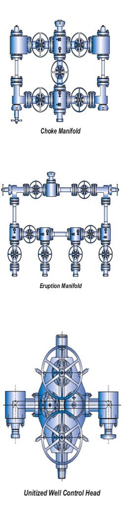 Manifolds Unitized Well Control Head Data Header Supplier in indonesia