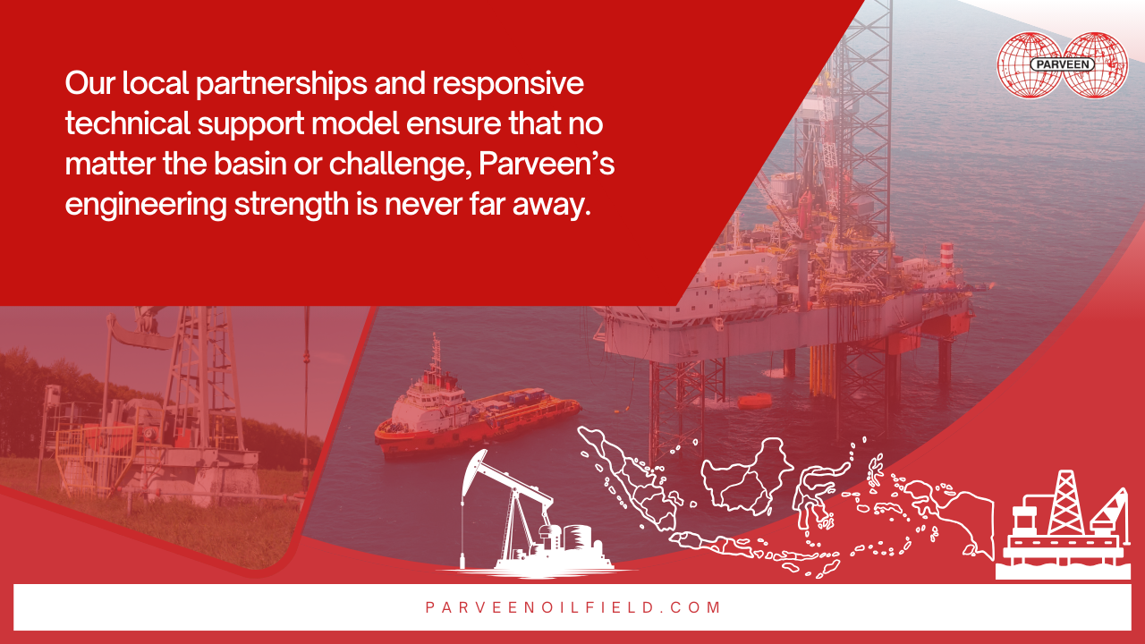 oil and gas equipment manufacturer in Indonesia