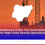 Modular wellhead assembly for swamp drilling rig in Niger Delta.