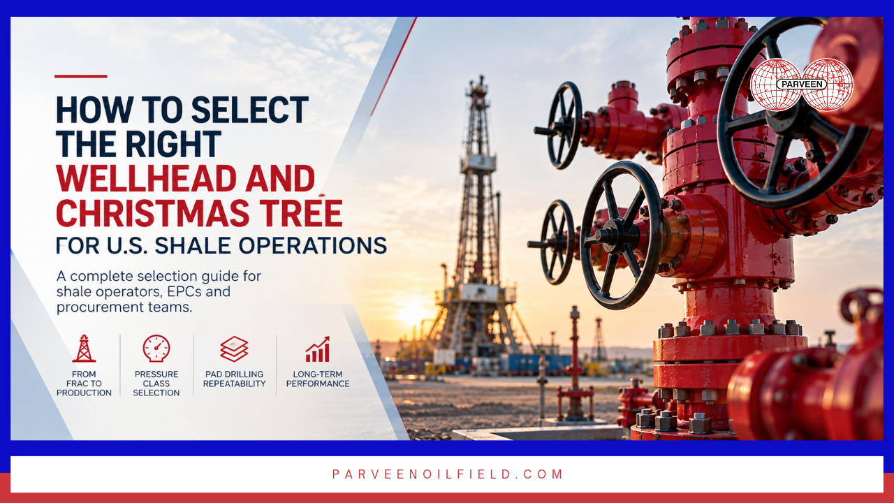 In U.S. shale, the wellhead and Christmas tree must serve two distinctly different operational phases: high-intensity hydraulic fracturing at up to 15,000 PSI, and 20+ years of production management. Getting the frac tree to production tree transition right — and the underlying wellhead configured correctly for both — is one of the most consequential technical decisions in a shale completion program.