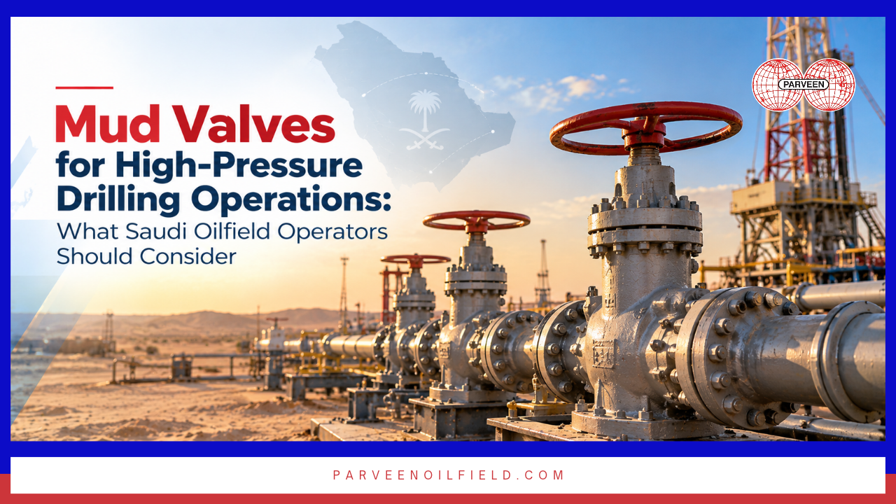Mud Valves for High-Pressure Drilling Operations: What Saudi Oilfield Operators Should Consider